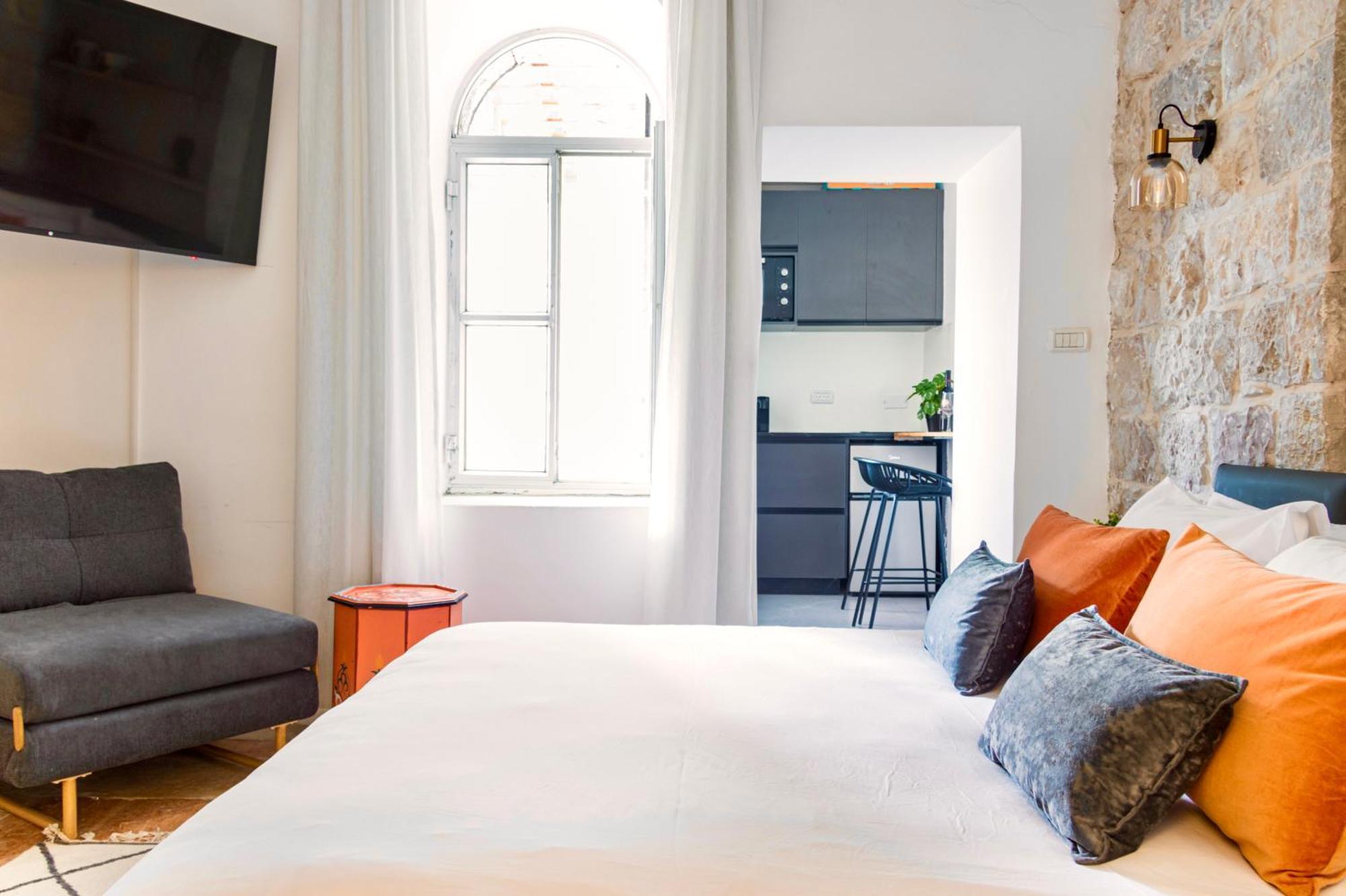 Mamilla View- Suites & Apt Hotel Jeruzsálem Szoba fotó